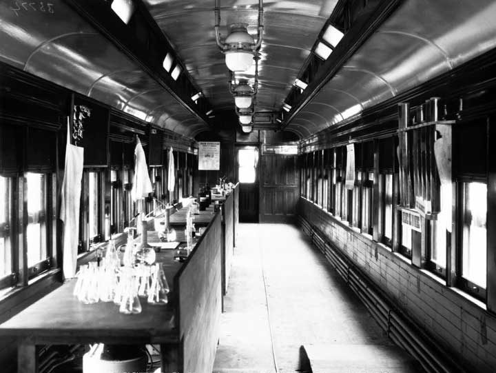 Travelling laboratory