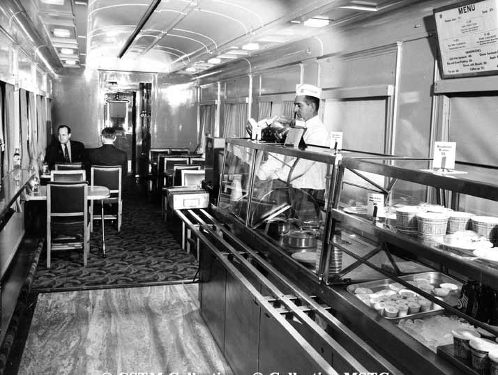 New cafeteria car
