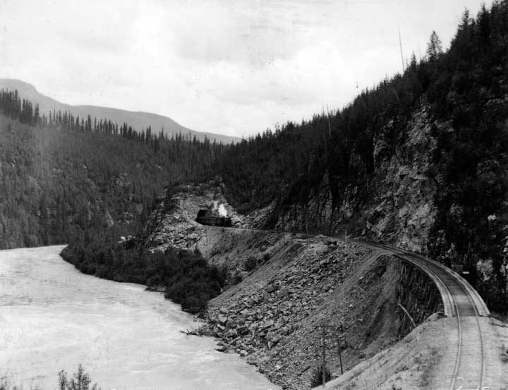C.N.R. tunnel at Messiter, B.C.
