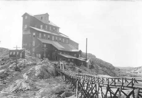 Mond Nickel Company, Coniston Mine, flotation plant