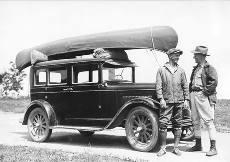V.B. Gray's ouananiche fishing trip, Grand-Décharge