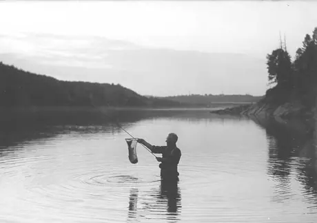 V.B. Gray's ouananiche fishing trip, Grande-Décharge
