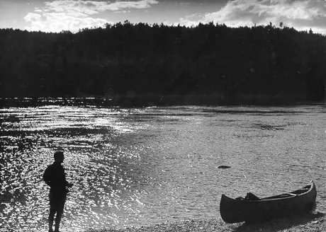 V.B. Gray's ouananiche fishing trip, Grande-Décharge
