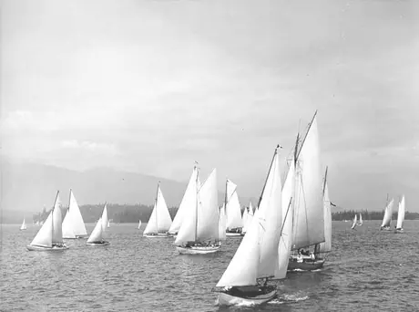 Sailing near Vancouver