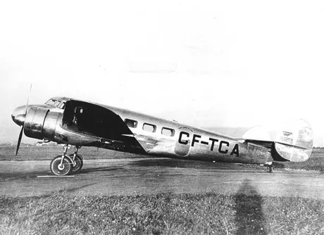 TCA`s first airliner was this Lockheed 10A