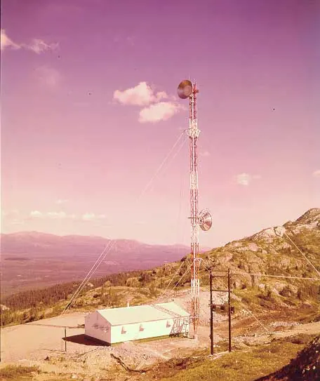 Microwave radio relay station