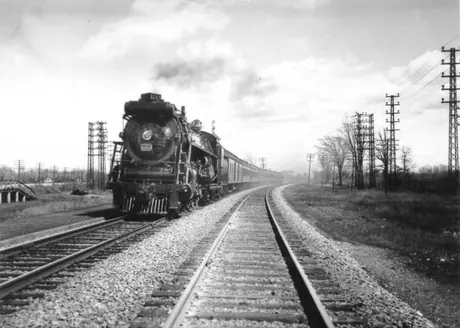 Train International Limited en route to Toronto from Montréal