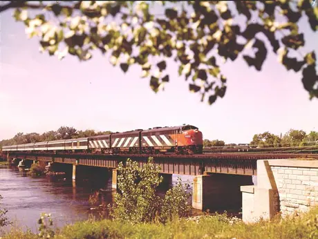 The Rapido en Route to Montreal from Toronto