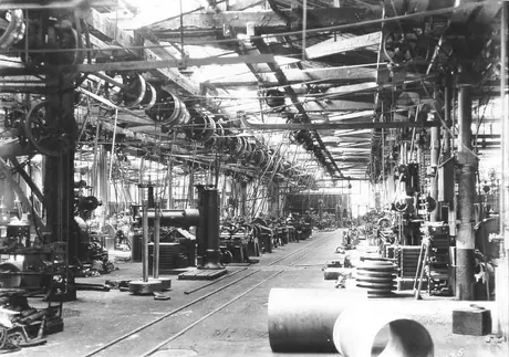 Machine shop in Grand Trunk Pointe Saint-Charles shops