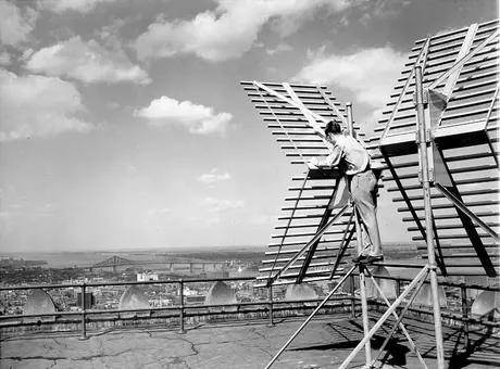 First FM radio-telegraph links between Montreal, Sorel and Granby