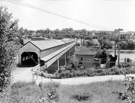 Longest covered bridge in world