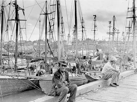 Fishing boats, Cape Breton