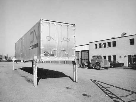 40 foot piggyback containers for use in Newfoundland