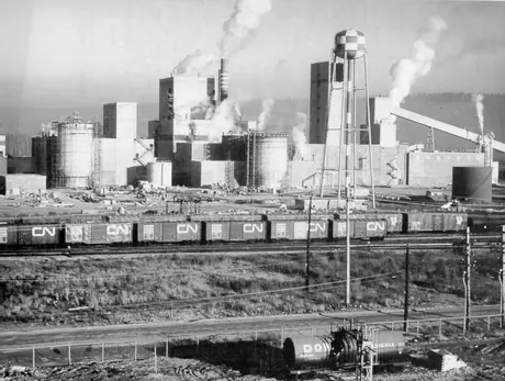 Pulp and paper mill, Prince George, B.C.
