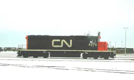 Diesel-electric locomotive no. 5075