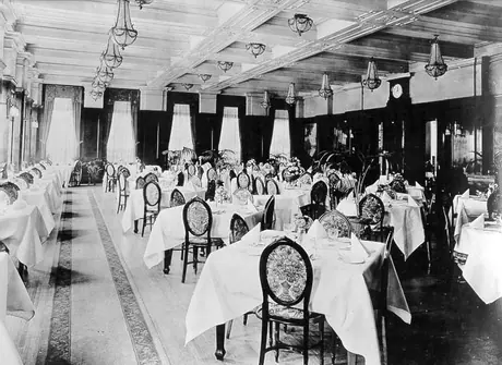 Prince Edward Hotel dining roon
