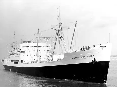 Passenger and cargo ship MV Canadian Challenger