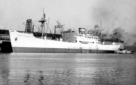 Passenger and cargo ship MV Canadian Challenger