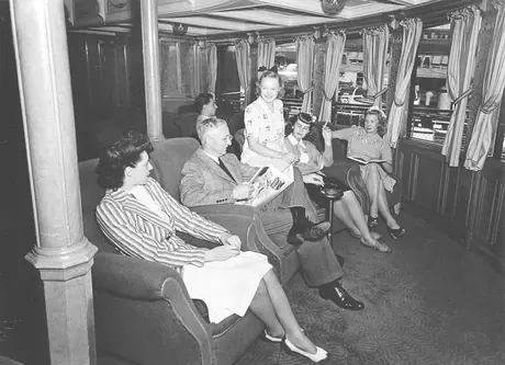 Observation room of the coastal ship SS Prince Rupert