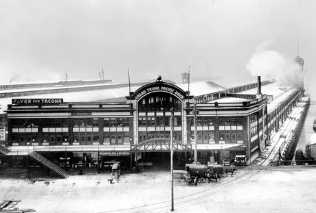 Grand Trunk Pacific Steamship Company Seattle dock