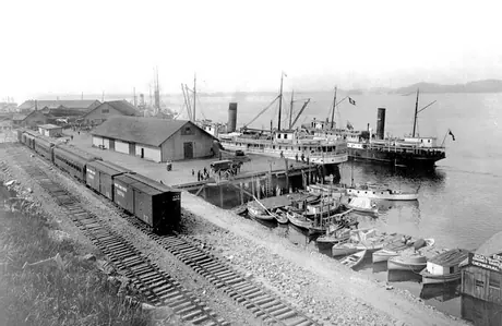 Grand Trunk Pacific Prince Rupert dock