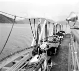 Lifeboats on the passenger ship CNSS Prince George