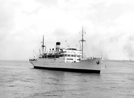 Passenger ship RMS Lady Nelson
