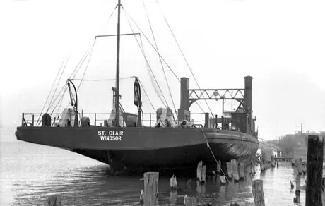 Train ferry SS St. Clair II