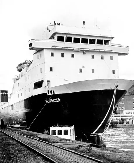 Train ferry MV Sea Trader