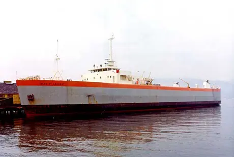 Train ferry MV Incan St. Laurent