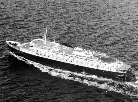 Passenger and roll-on/roll-off car/passenger ferry MV Marine Cruiser
