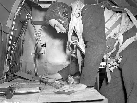 An RCAF navigator of the