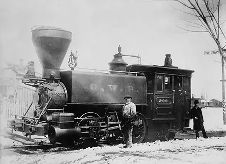 Great Western Railway 0-4-2T standard gauge switcher 208