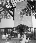 Interior of the Restaurant Hélène de Champlain, Île Ste-Hélène