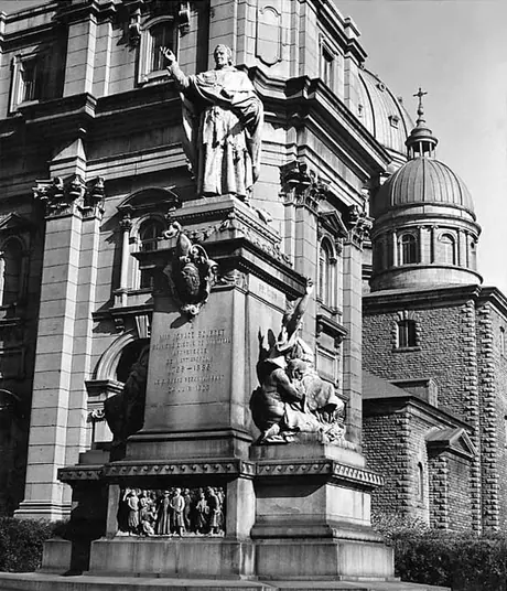 The Bourget Monument at St. James Cathedral