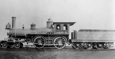Intercolonial Railway steam locomotive no. 4
