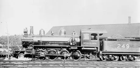 Intercolonial Railway steam locomotive no. 249