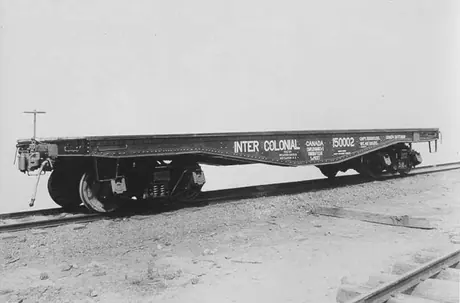 Intercolonial Railway pit car no. 150002