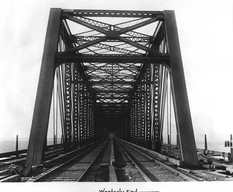 Victoria Bridge reconstruction: a view from the west end