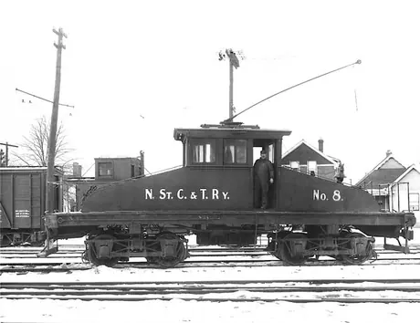 Niagara, St. Catharines and Toronto Railway electric locomotive no. 8