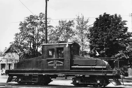 Niagara, St. Catharines and Toronto Railway electric locomotive no. 12