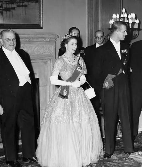 Princess Elizabeth and the Duke of Edinburgh in Charlottetown during their coast-to-cost tour of Canada