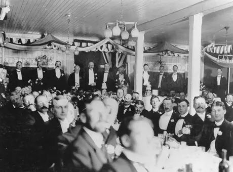 Banquet honouring the first visit of a Canadian Governor General to Prince Rupert