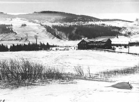Nymark's Lodge at the foot of Hill 70