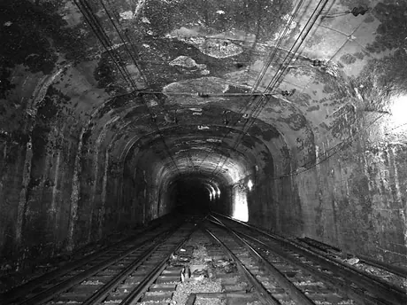 Mount Royal Tunnel - interior view