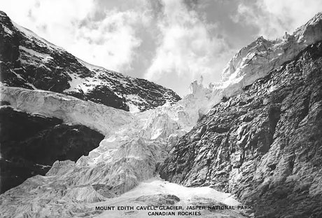 The Mount Edith Cavell Glacier