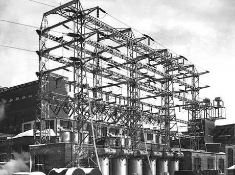 Electrical equipment at the International Paper Company's Dalhousie Mill