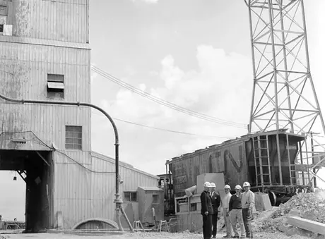 Construction of a Manitoba Hydro generating facility in Gillam area