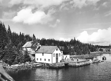 A dock between St. John's and Corner Brook