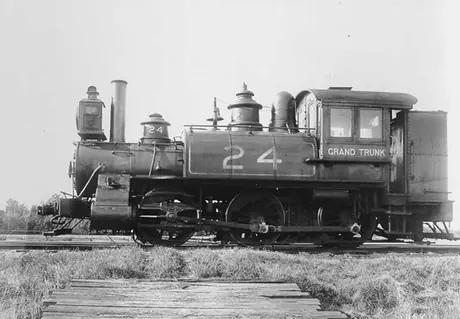 Grand Trunk Railway steam locomotive no. 24